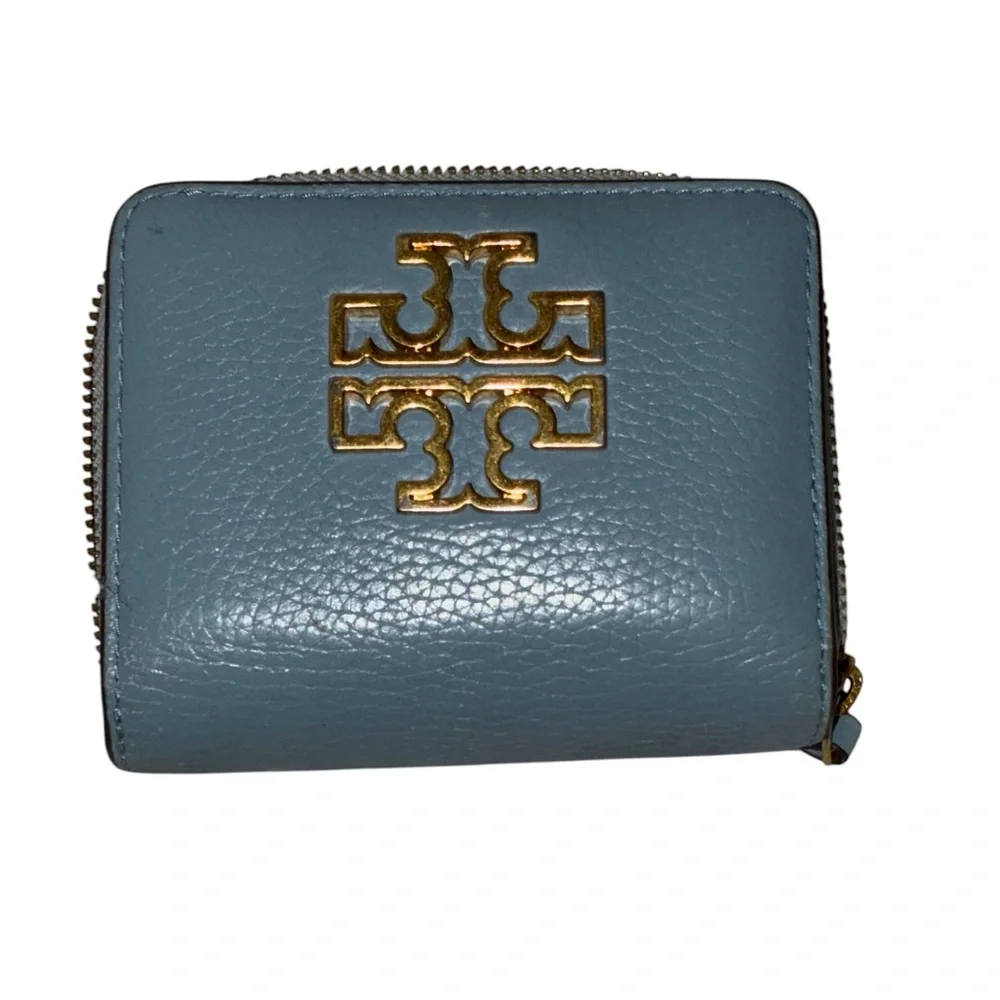 Tory Burch Britten‎ Textured Leather Mini Wallet
